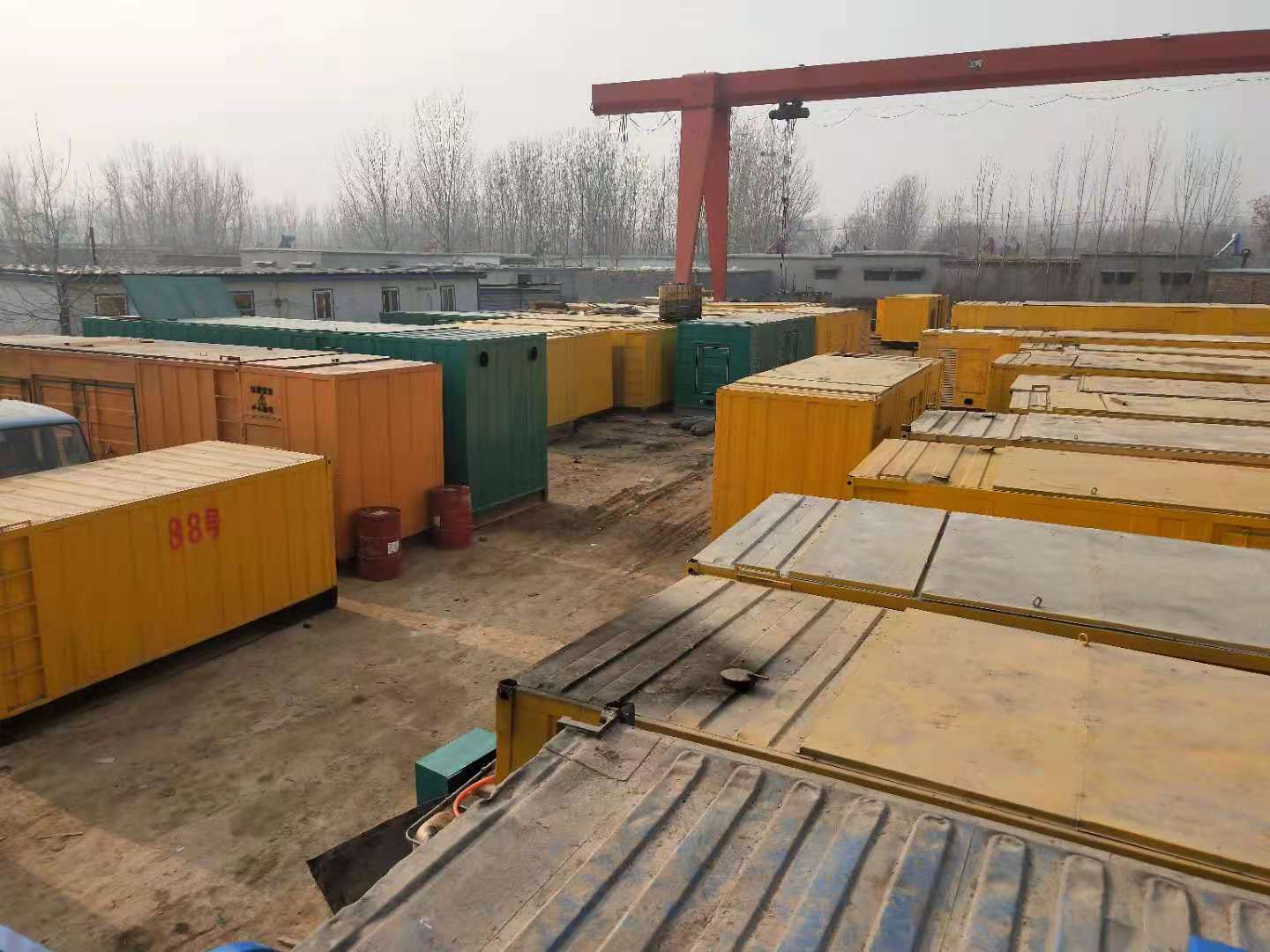 南乐租赁发电机-灰尘、风沙对柴油发电机组造成哪些不良影响？